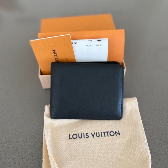 Genuine LOUIS VOITTON slender wallet - Picture 5 of 8